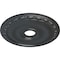 Ekena Millwork Jackson Ceiling Medallion (Fits Canopies up to 5 1/8"), Hand-Painted Pewter, 20"OD x 3 5/8"ID x 1"P CM20JAPES - alternate 4